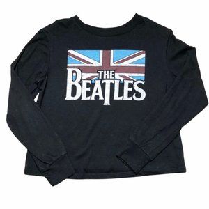 The Beatles Black Long Sleeve Tee